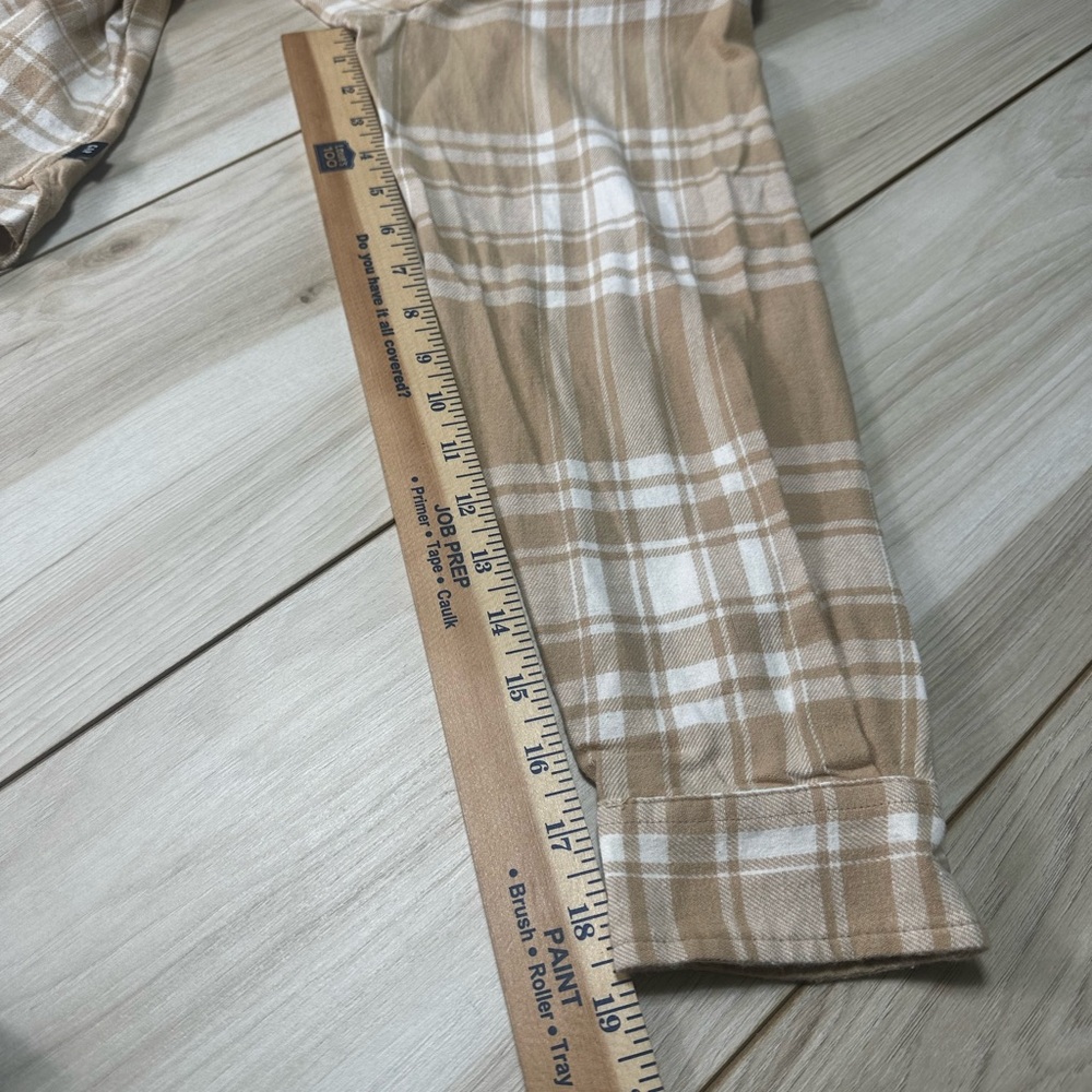Gap Women's Soft Cotton Relaxed Fit Button Up Flannel Shirt Size‎ Large-New - Picture 8 of 15